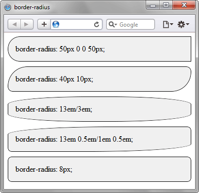 border-radius